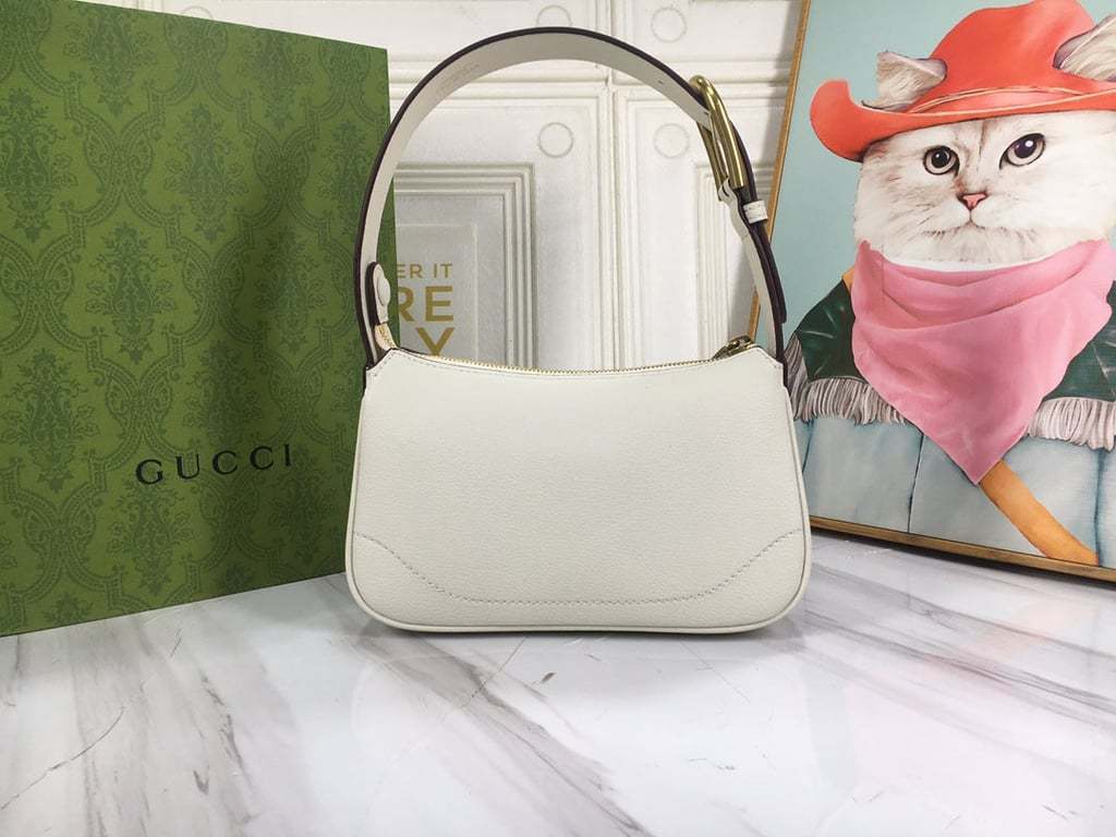 GG APHRODITE MINI SHOULDER BAG 21CM WHITE
