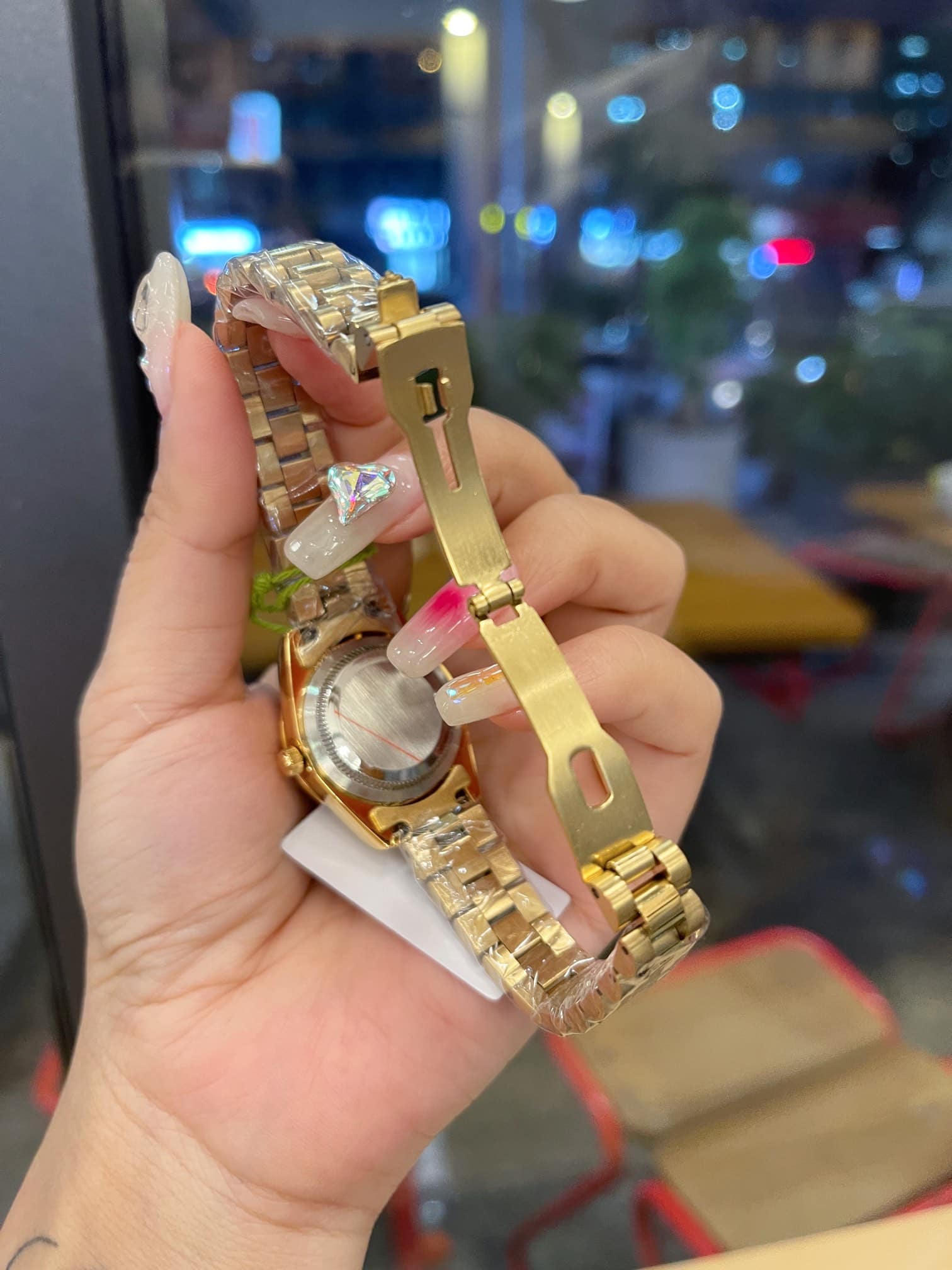 ROLEX LADY DATEJUST 28 DIAMOND DIAL 18K YELLOW GOLD 28MM