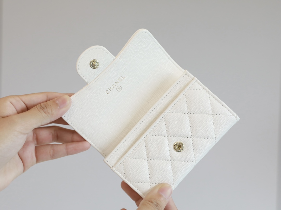 CHL CLASSIC CARD HOLDER WALLET WHITE AP0214