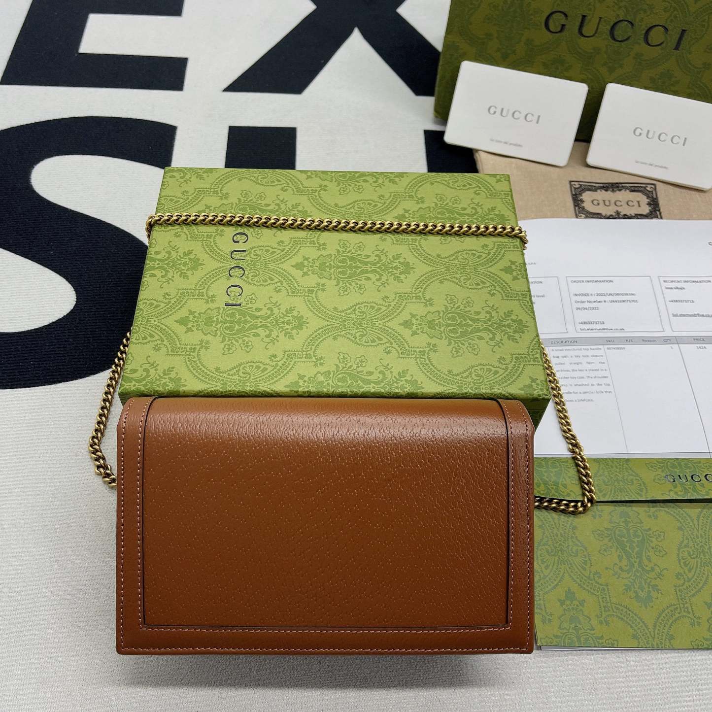 gg Diana Mini Bag With Bamboo Brown For Women, Women&#8217;s Bags 7.5in/19cm gg