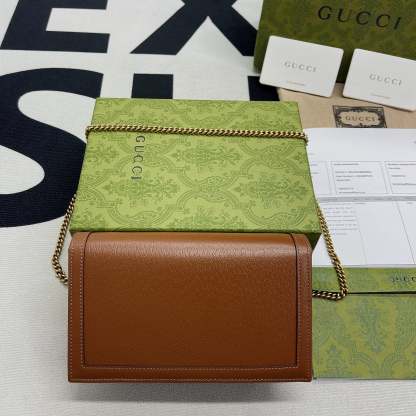 gg Diana Mini Bag With Bamboo Brown For Women, Women&#8217;s Bags 7.5in/19cm gg