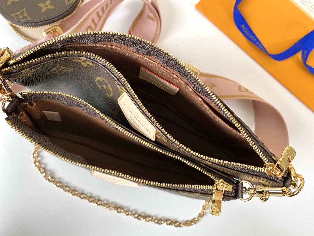 LV MULTI POCHETTE ACCESSOIRES PINK 24CM M44840