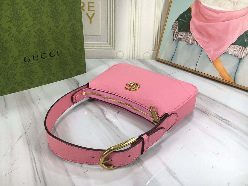 GG APHRODITE MINI SHOULDER BAG 21CM PINK