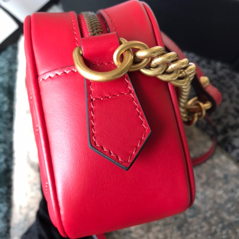 GG MARMONT SMALL MATELASSE SHOULDER BAG 447632 DTD1T 6433