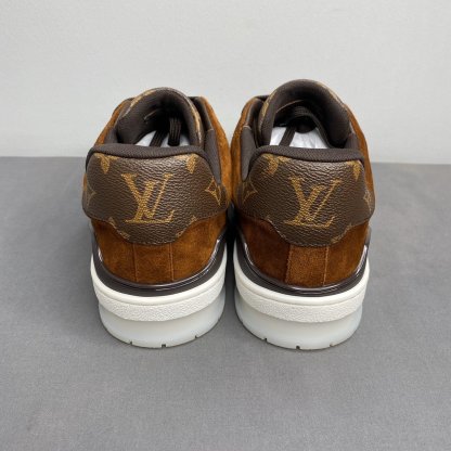 LUV TRAINER SNEAKER MONOGRAM CANVAS BROWN VIRGIL ABLOH
