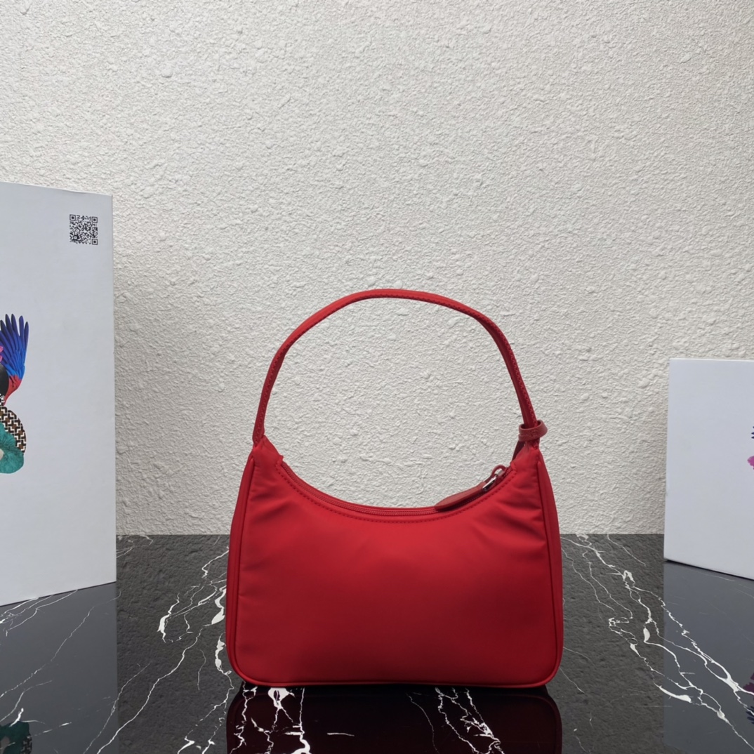 PR RE-NYLON RE-EDITION 2000 MINI-BAG RED 1NE515RDH0F0011