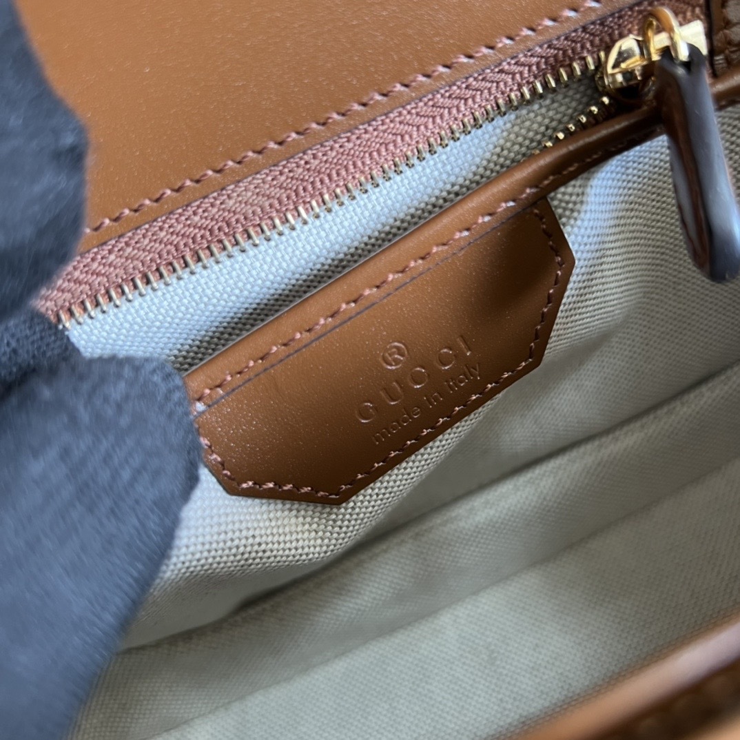 GG Bamboo 1947 small top handle bag 675797 10ODT 2579