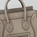 CE NANO LUGGAGE BAG IN DRUMMED CALFSKIN BEIGE 189243DRU09SO