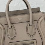 CE NANO LUGGAGE BAG IN DRUMMED CALFSKIN BEIGE 189243DRU09SO