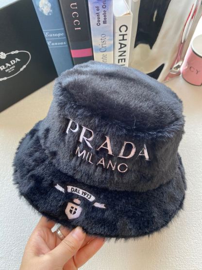 PD BUCKET HATS WIDE-BRIMMED HATS BLACK