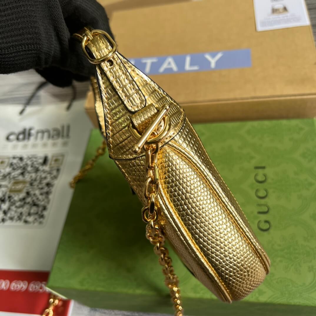 GC 675799 Jackiemini Leather golden color 19cm