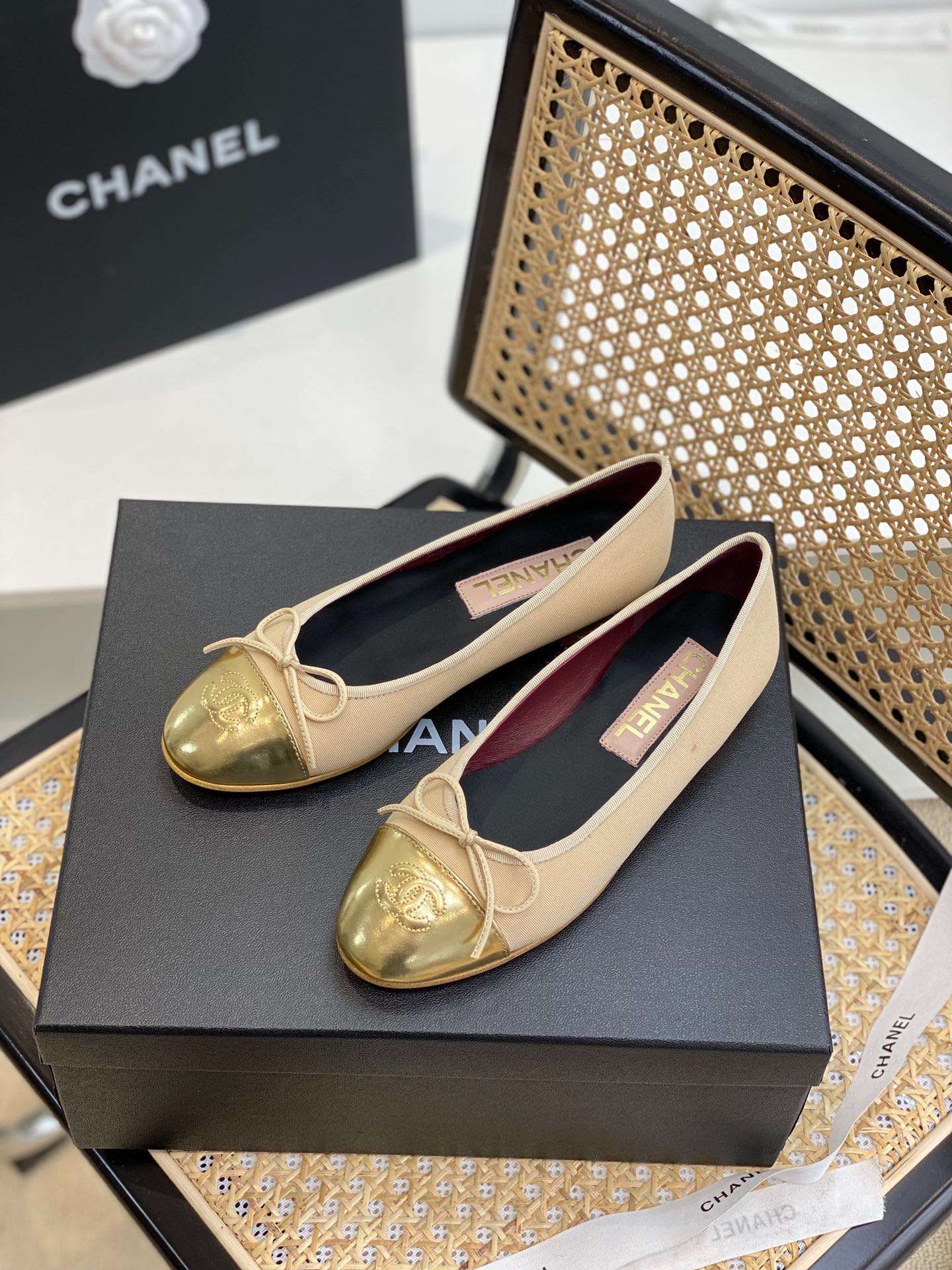 CHL FLATS GOLD BALLET