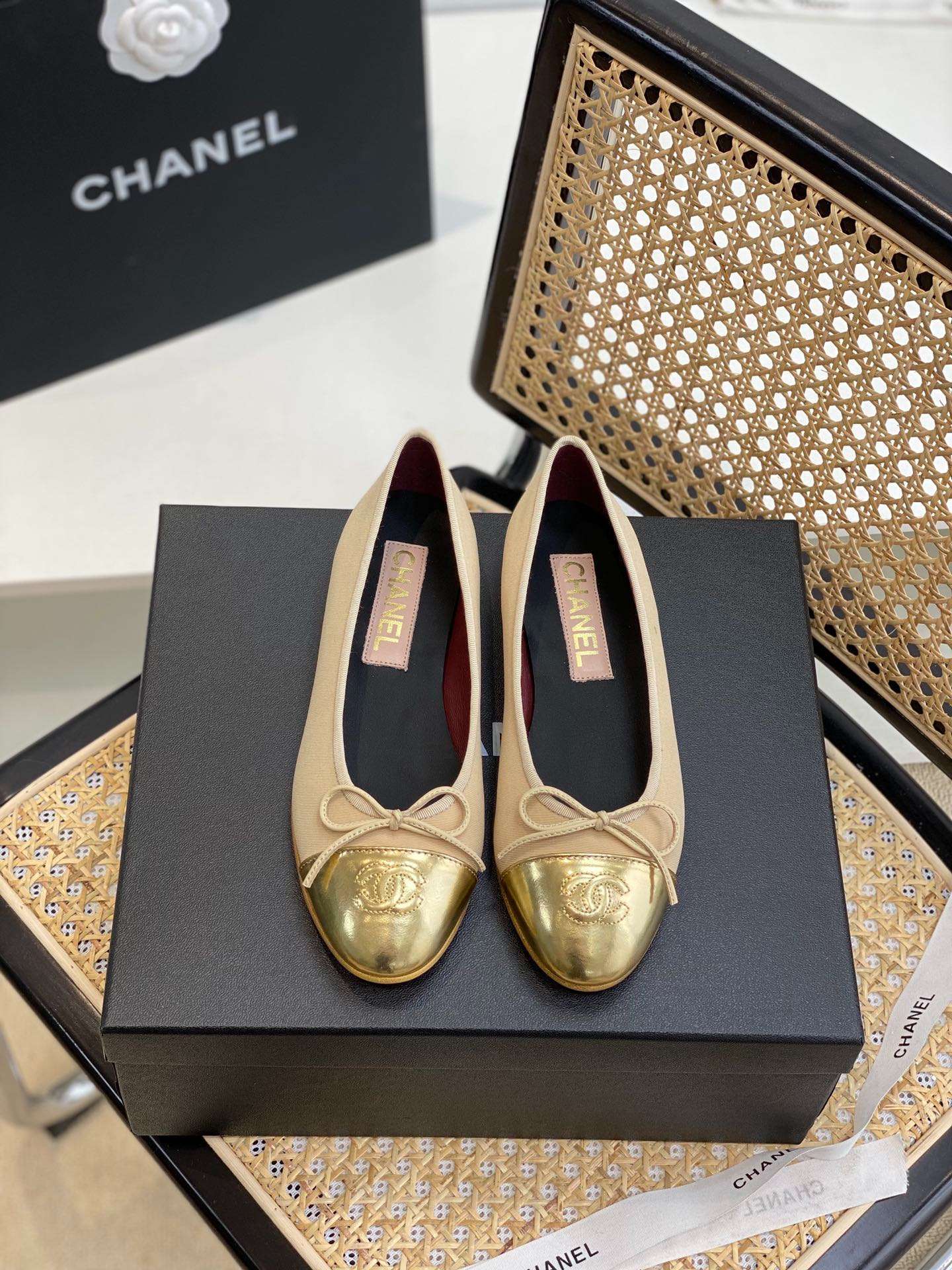 CHL FLATS GOLD BALLET