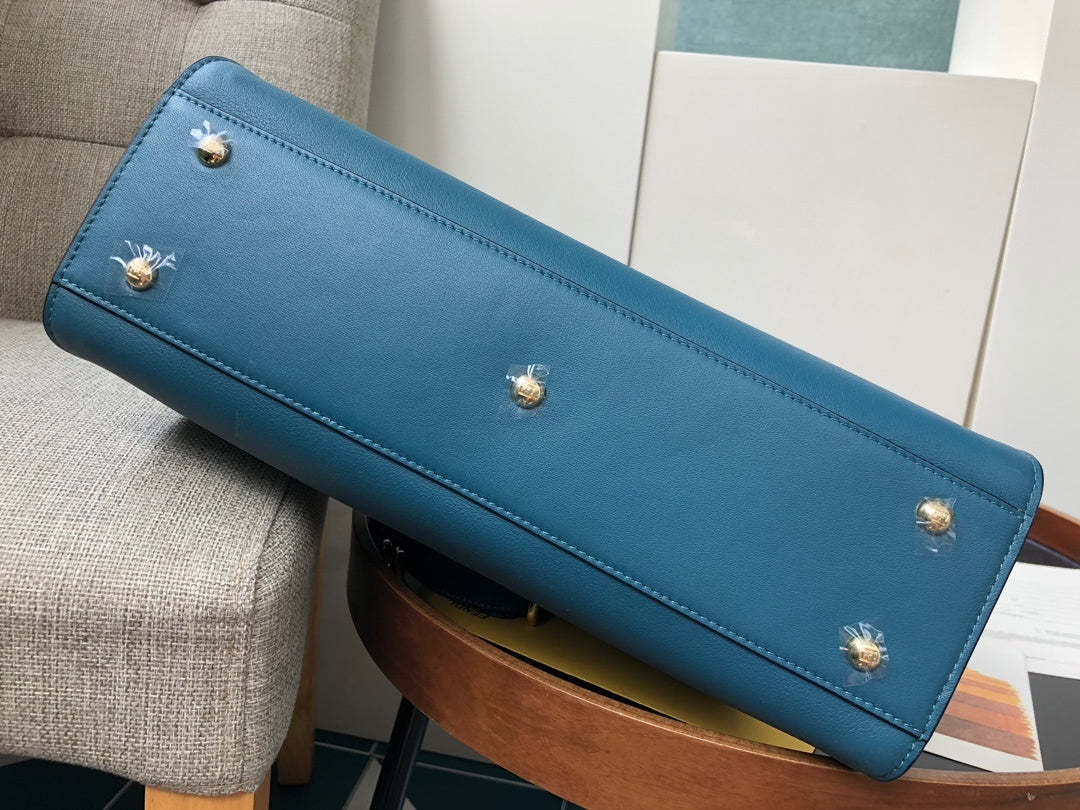 FI Handle Bag Blue For Woman 12.6in/32cm
