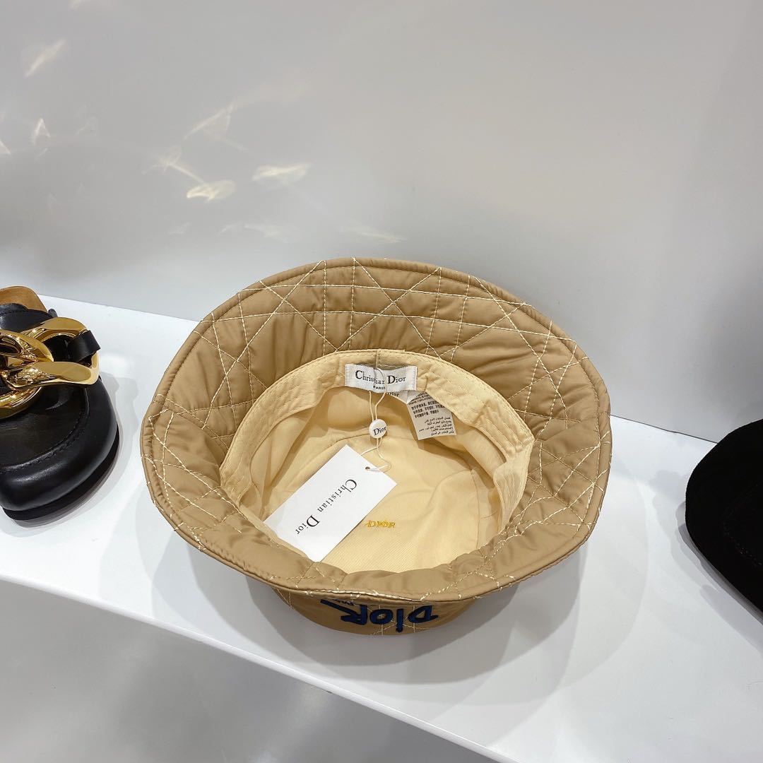 DOR CANNAGE SMALL BRIM BUCKET HAT LIGHT YELLOW
