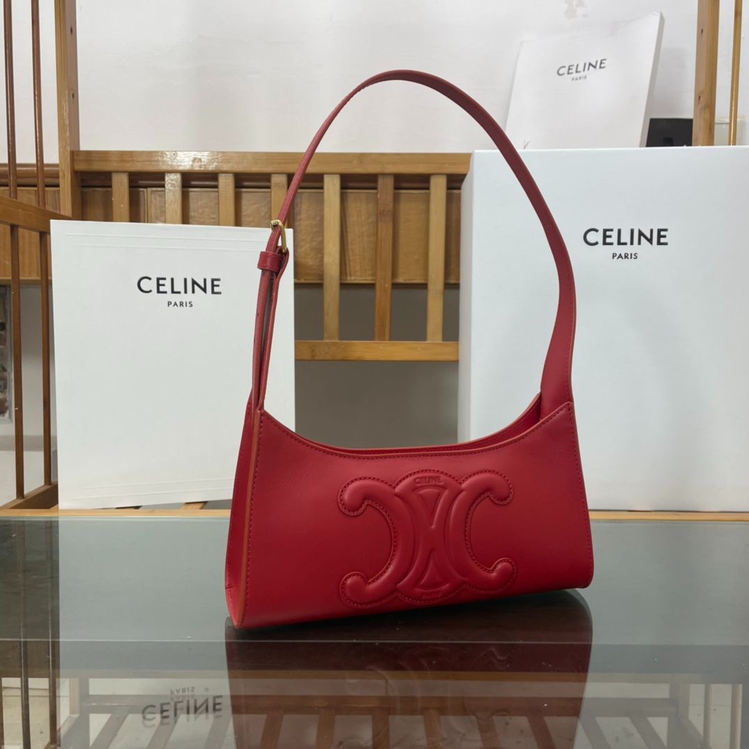 CE CUIR TRIOMPHE BAGS 24CM PINK