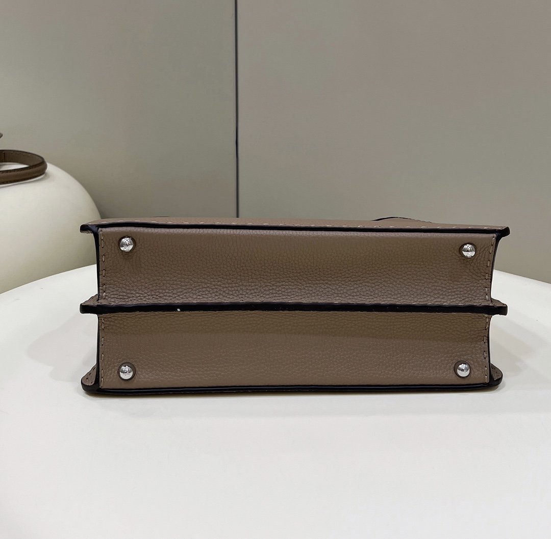 FI Peekaboo ISeeU Medium Brown For Women, Women’s Handbags, Shoulder Bags 13.1in/33.5cm FF