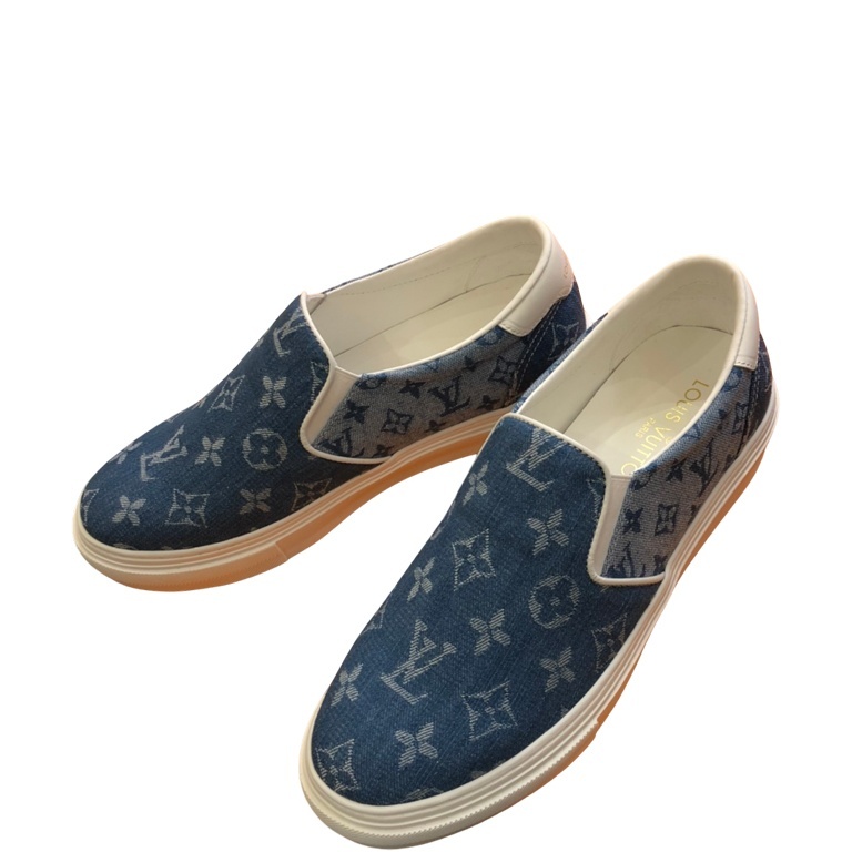 LUV LV SLIP ON BLUE