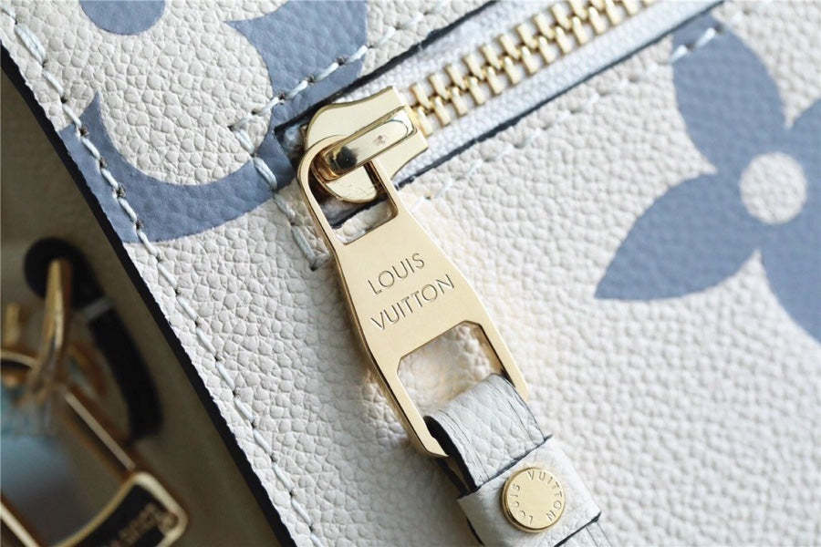 LV Pochette Metis Monogram Empreinte White For Women, Women’s Handbags, Shoulder Bags And Crossbody Bags 9.8in/25cm LV 