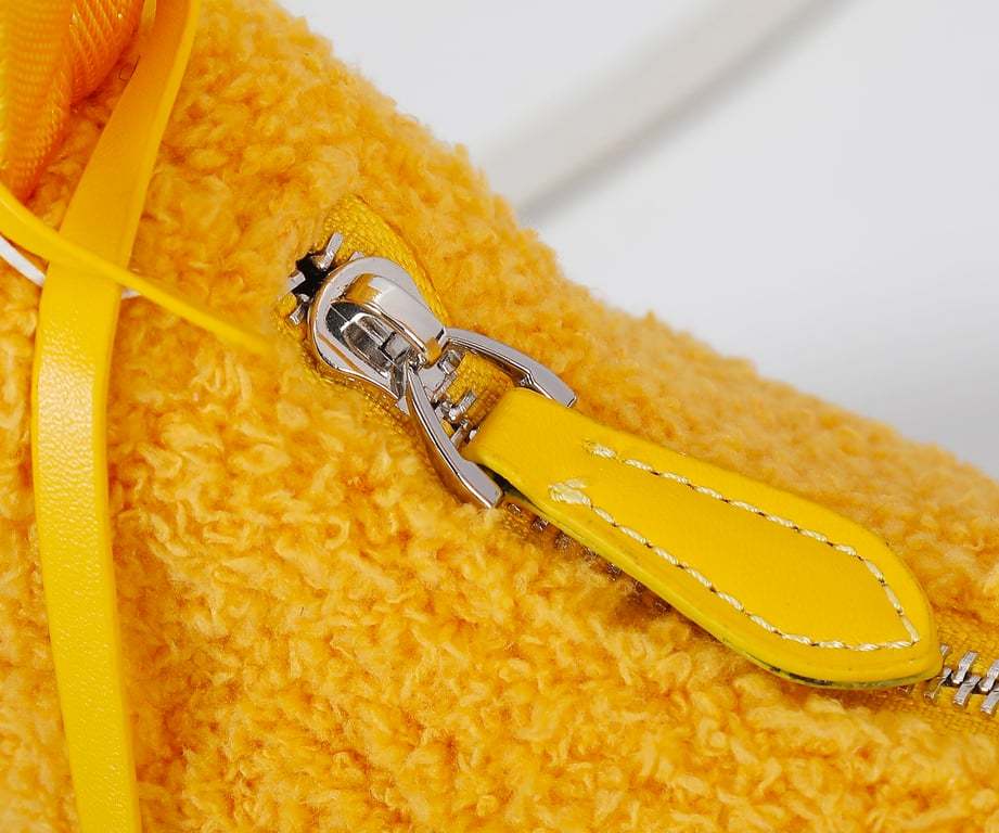 PR RE-EDITION 2000 TERRY MINI BAG YELLOW 22CM