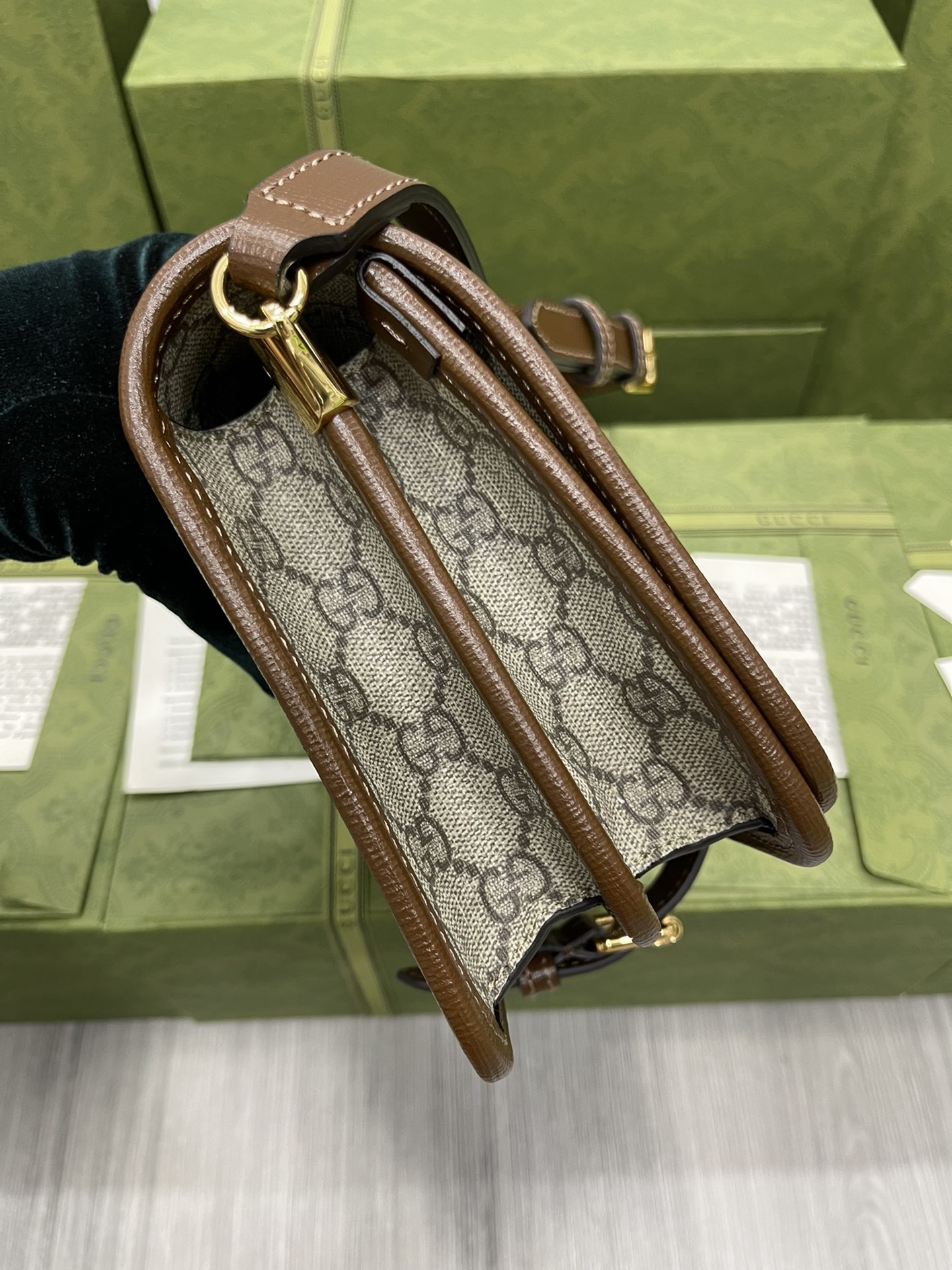 GG Mini shoulder bag with Interlocking G 671620 92TCG 8563