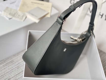 gv Small Moon Cut Out Bag Pickle For Women, Handbags, Shoulder Bags 9.8in/25cm GVC