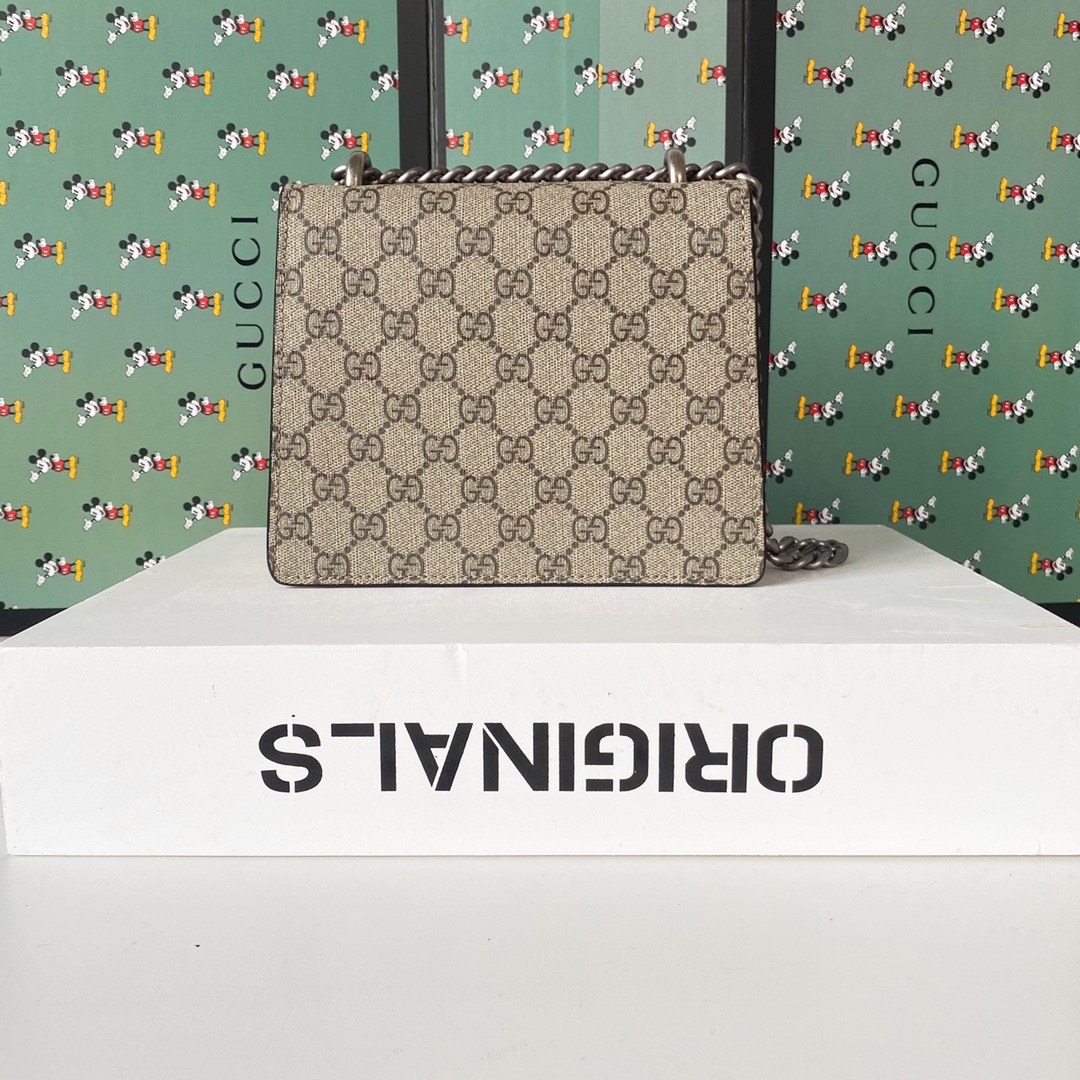 GG DIONYSUS MINI SHOULDER BAG 20CM 421970 KHNRN 8642