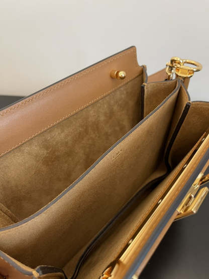FI Touch Brown Bag For Woman 19cm/7.5in