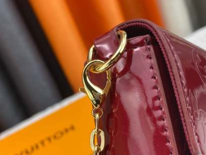 LUV POCHETTE FELICIE WINE RED 21CM