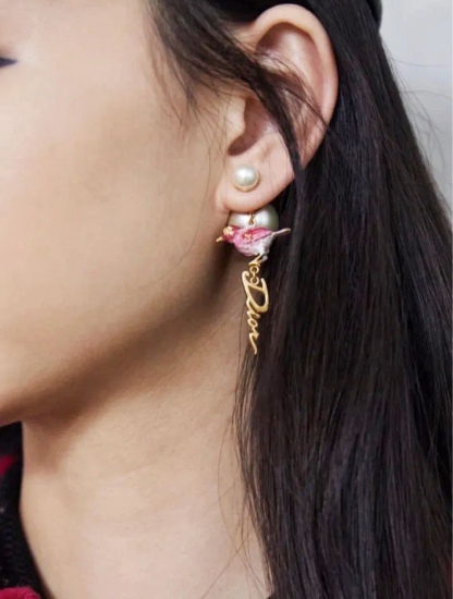 DOR TRIBALES RED EARRINGS