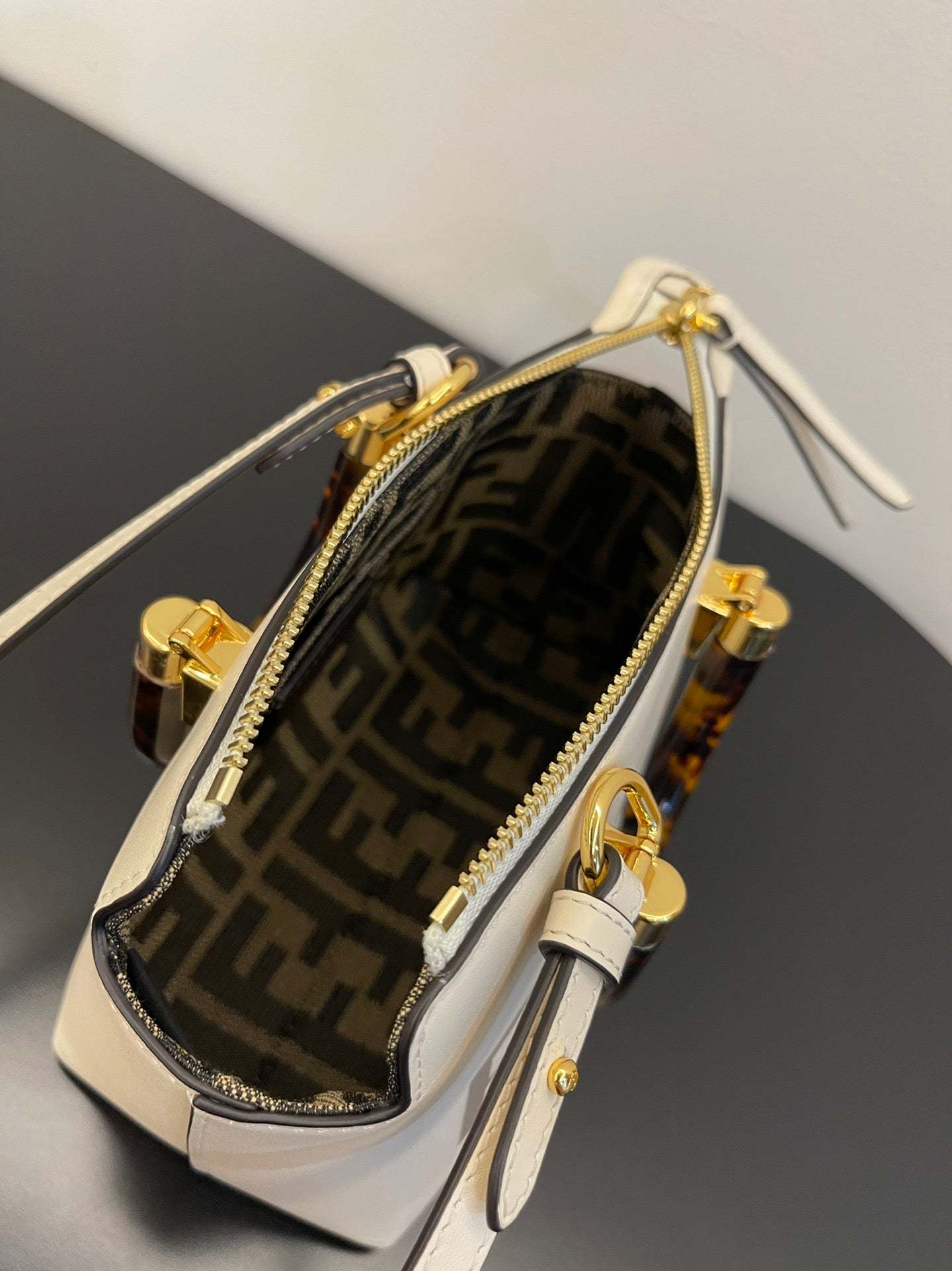 FI By The Way White Mini Bag For Woman 17cm/6.5in