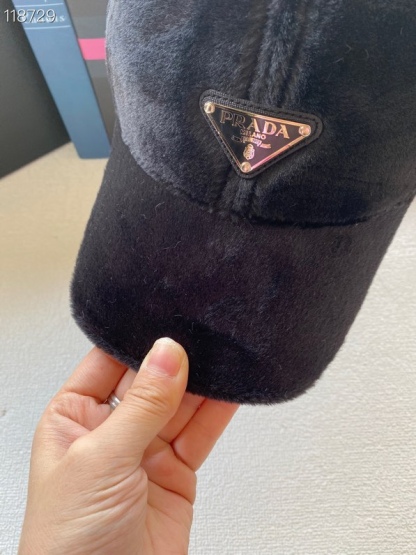 PD BASEBALL CAP SHEEPSKIN BLACK