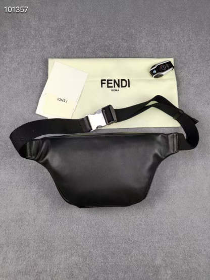 FI Little Monster Belt Bag Black For Men, Men’s Bags 7.9in/20cm FF
