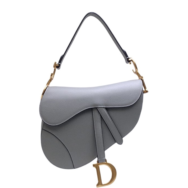 DIR MICRO SADDLE GOATSKIN CLOUD BLUE