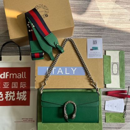 GC 731782 Dionysus 25cm green COWHIDE/ REAL LEATHER