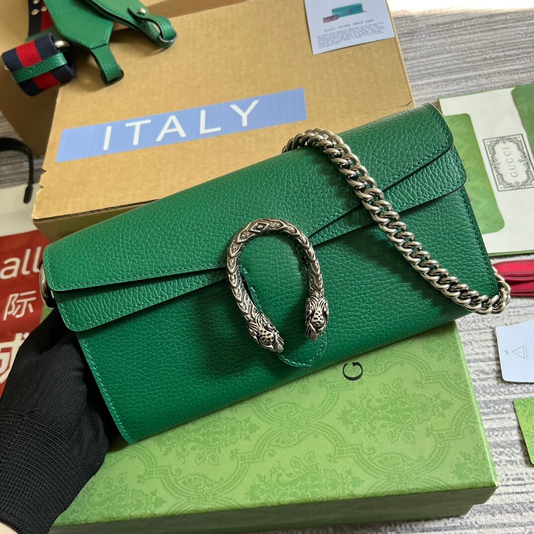 GC 731782 Dionysus 25cm green COWHIDE/ REAL LEATHER