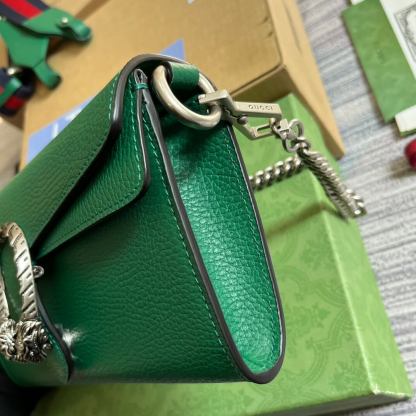 GC 731782 Dionysus 25cm green COWHIDE/ REAL LEATHER