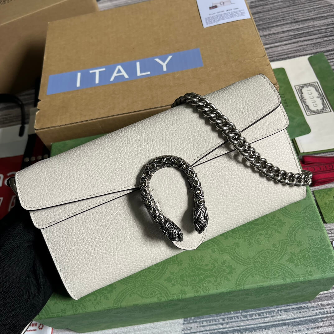GC 731782 Dionysus 25cm white COWHIDE/ REAL LEATHER