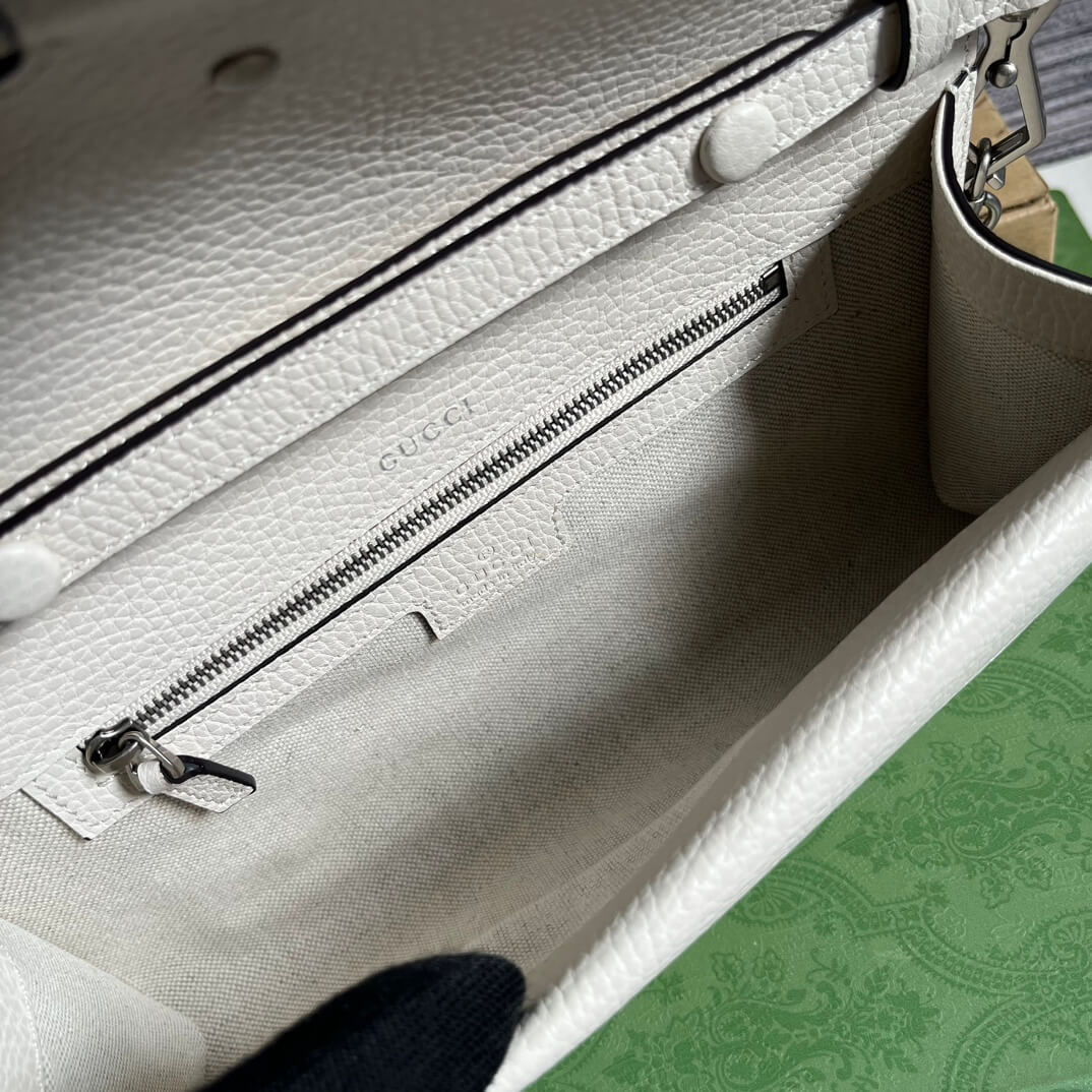 GC 731782 Dionysus 25cm white COWHIDE/ REAL LEATHER