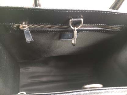 GG MEDIUM TOTE BAG WITH INTERLOCKING G 31CM BLACK