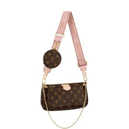 LUV MULTI POCHETTE ACCESSOIRES PINK 24CM M44840