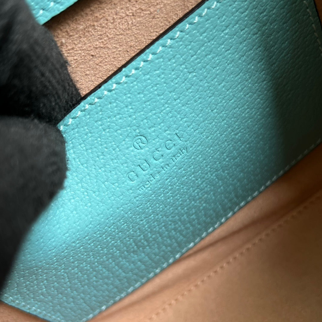 gg Diana Mini Tote Bag Light Blue For Women, Women’s Bags 7.9in/20cm gg ‎702732 U3ZDT 4377