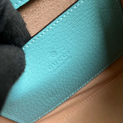 gg Diana Mini Tote Bag Light Blue For Women, Women’s Bags 7.9in/20cm gg ‎702732 U3ZDT 4377