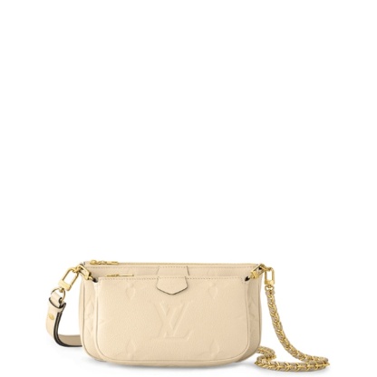 LUV MULTI POCHETTE ACCESSOIRES CREAM 18CM M46568