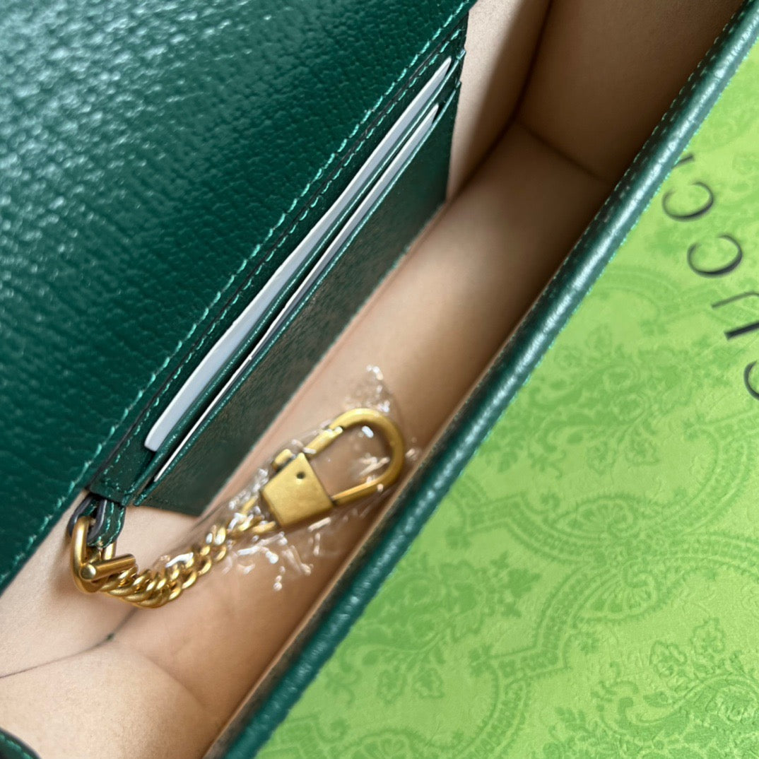 gg Diana Mini Bag With Bamboo Green For Women, Women’s Bags 7.5in/19cm gg ‎696817 DJ20T 3120
