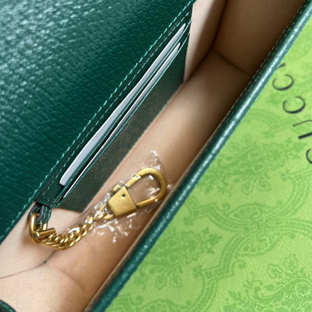 gg Diana Mini Bag With Bamboo Green For Women, Women’s Bags 7.5in/19cm gg ‎696817 DJ20T 3120