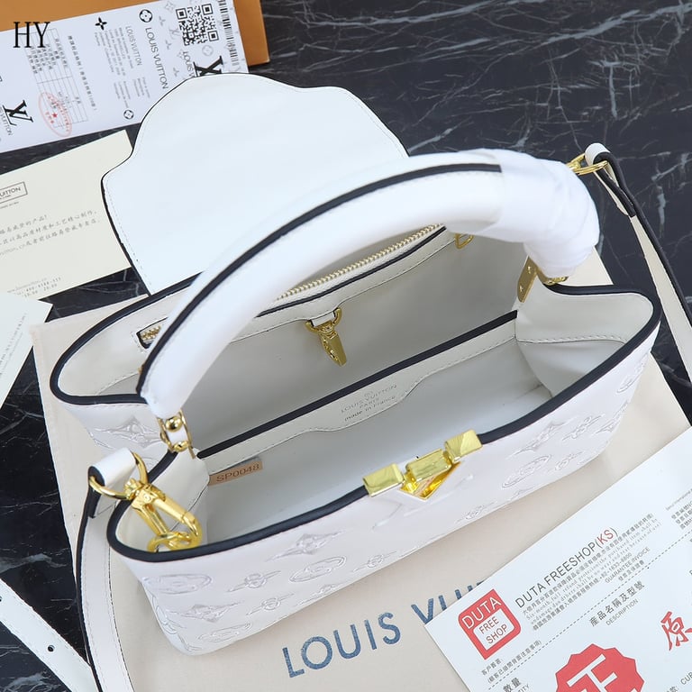 LUV CAPUCINES WHITE 27CM