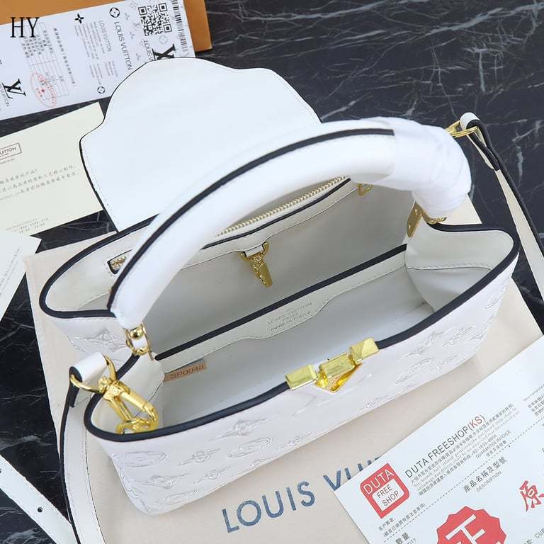 LUV CAPUCINES WHITE 27CM