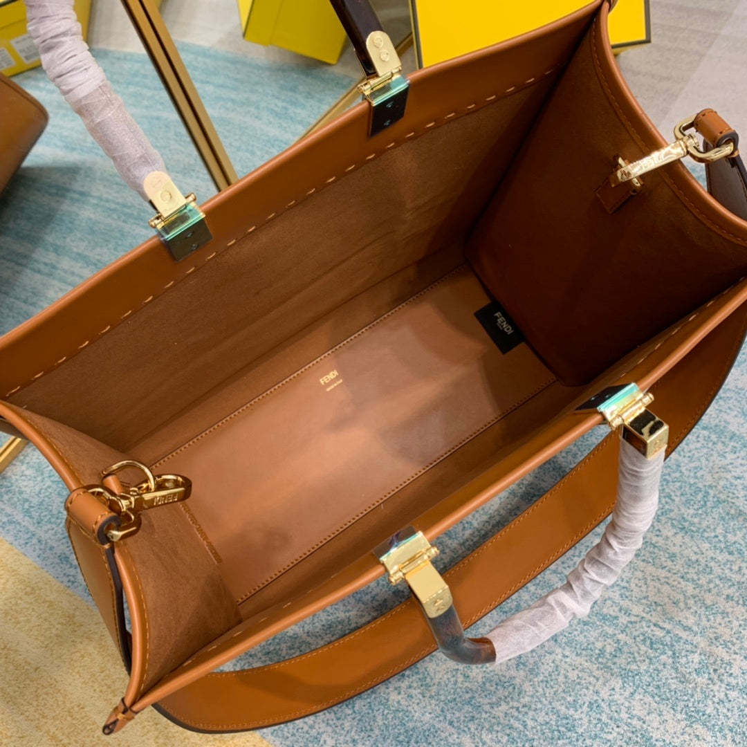 FI Sunshine Medium Black For Women, Women’s Handbags, Shoulder And Crossbody Bags 13.7in/35cm FF 8BH386ABVLF0PWZ