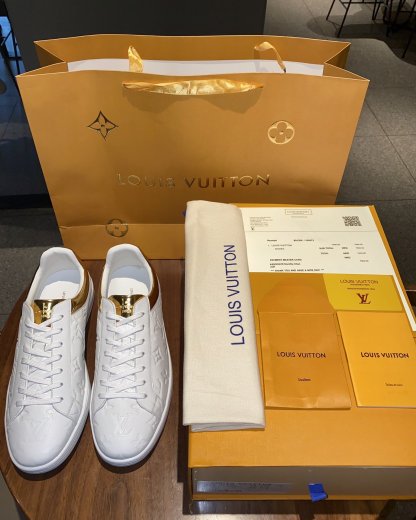 LUV LUXEMBOURG SNEAKER WHITE/GOLD